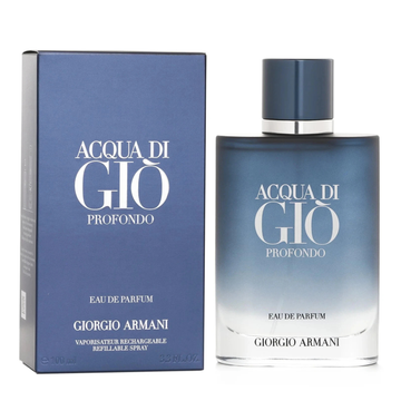 Acqua Di Giò Profondo Refillable Eau de Parfum 3.4 oz (100ml) By Giorgio Armani